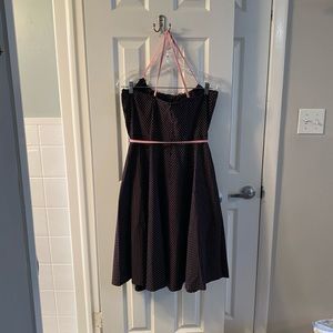 Beautiful NOWT black and Polka Dots Dress 14